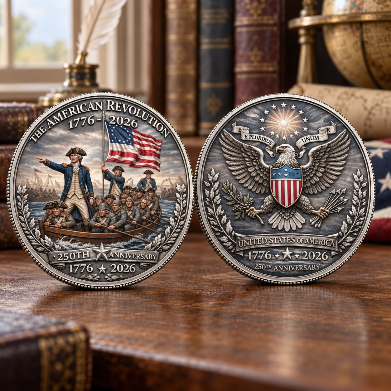 🦅Spirit of 1776 250th Anniversary Collectible Coin