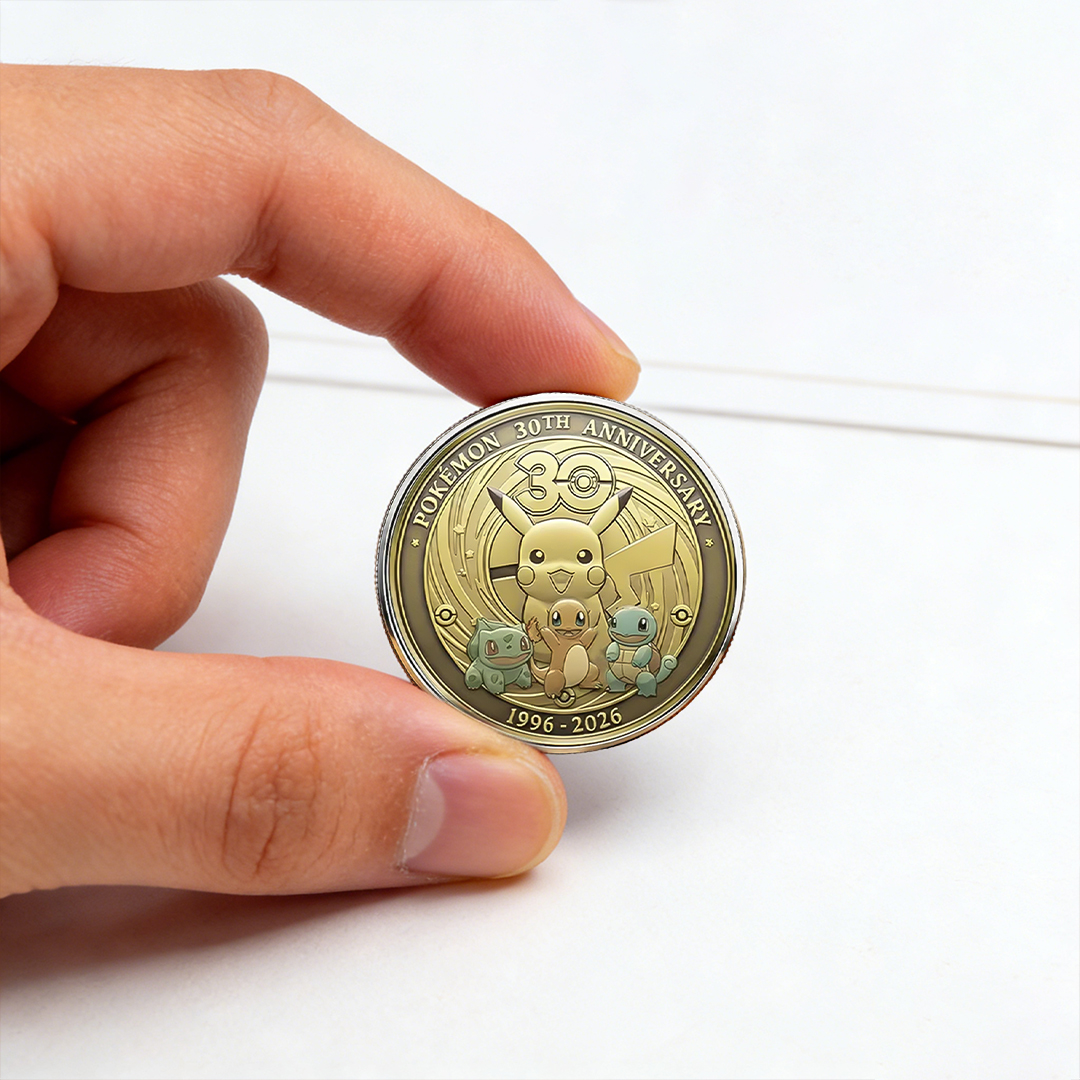Pokémon 30th Anniversary Commemorative Coin