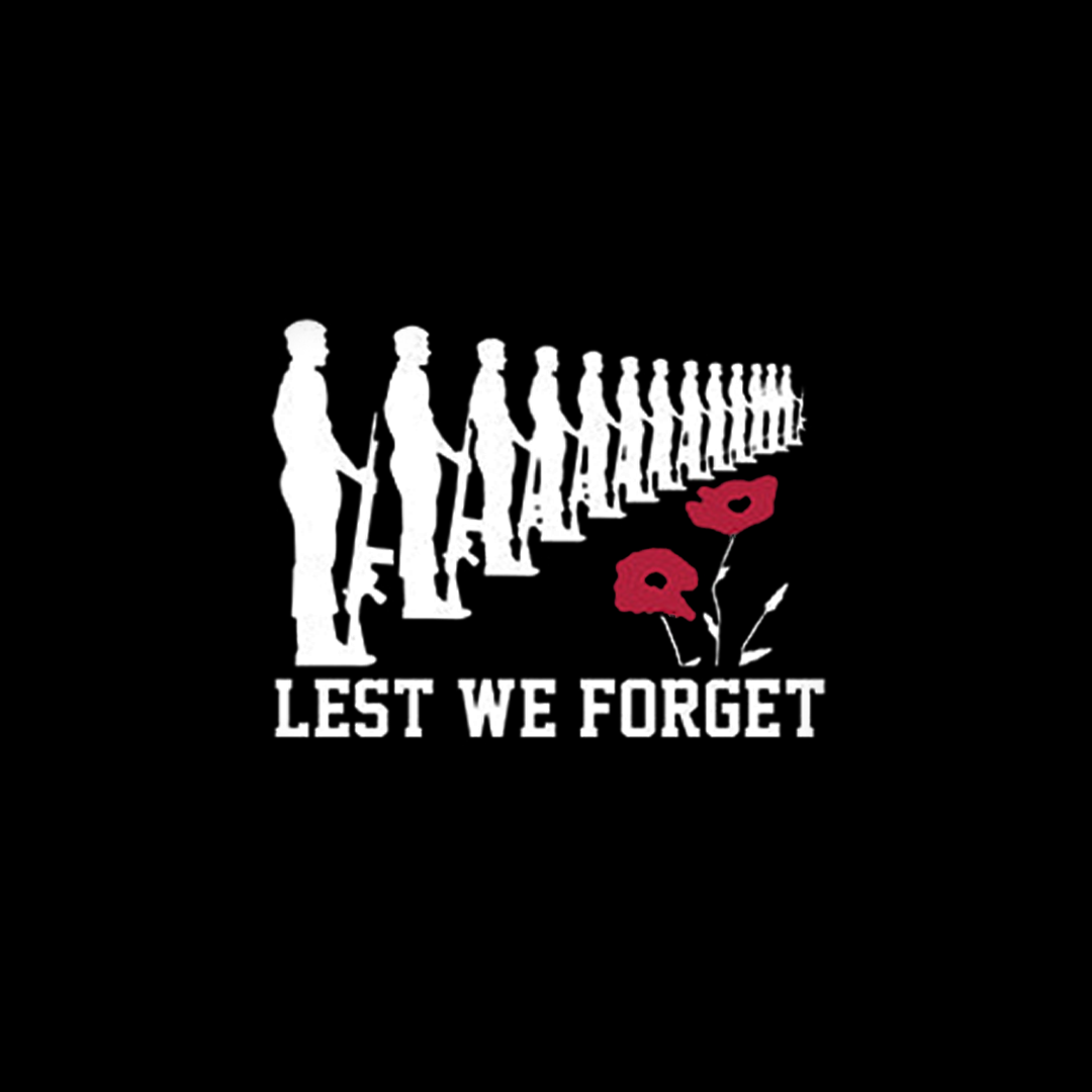 Lest We Forget  Sticker, Anzac Day Veteran Sticker-A0038