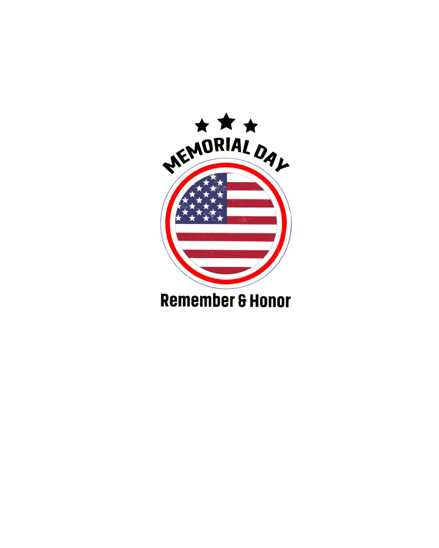 Memorial Day Remember And Honor Veterans Stickers-Memorial Day Sticker