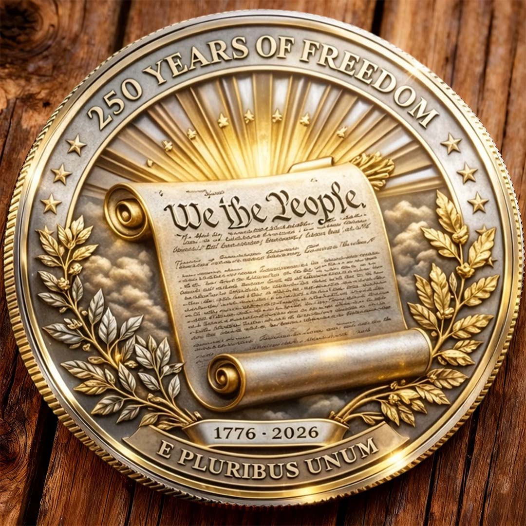 🏆Flash Sale 60% OFF - U.S We Are The People 250th Anniversary Commemorative Coin