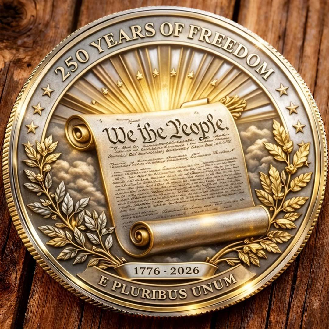 🏆Flash Sale 60% OFF - U.S We Are The People 250th Anniversary Commemorative Coin