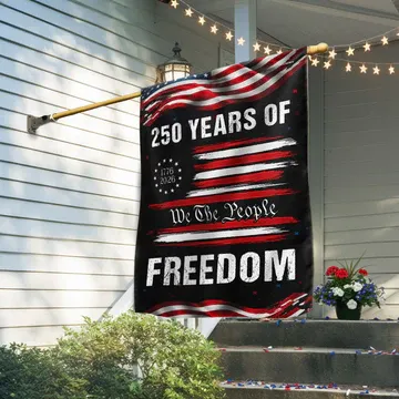 250 Years of Freedom Semiquincentennial Decor, 1776 2026 We The People Patriotic Flag