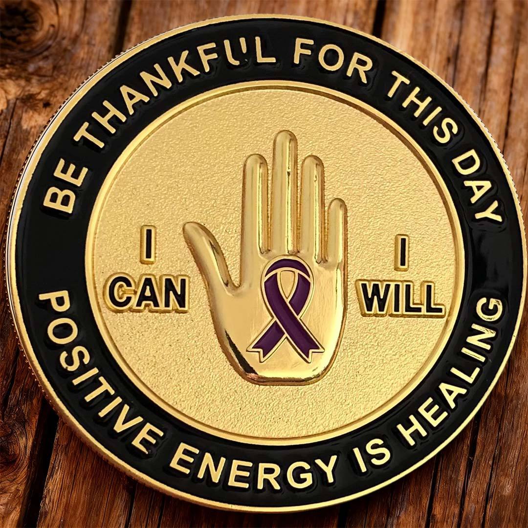 Cancer Survivor Challenge Coin