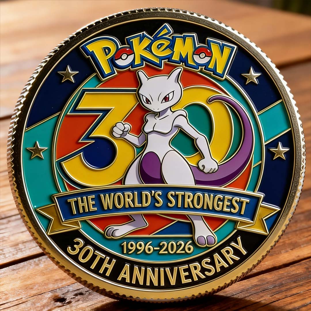 Pokemon 30Th Anniversary 1996 2026 The World Strongest Coin