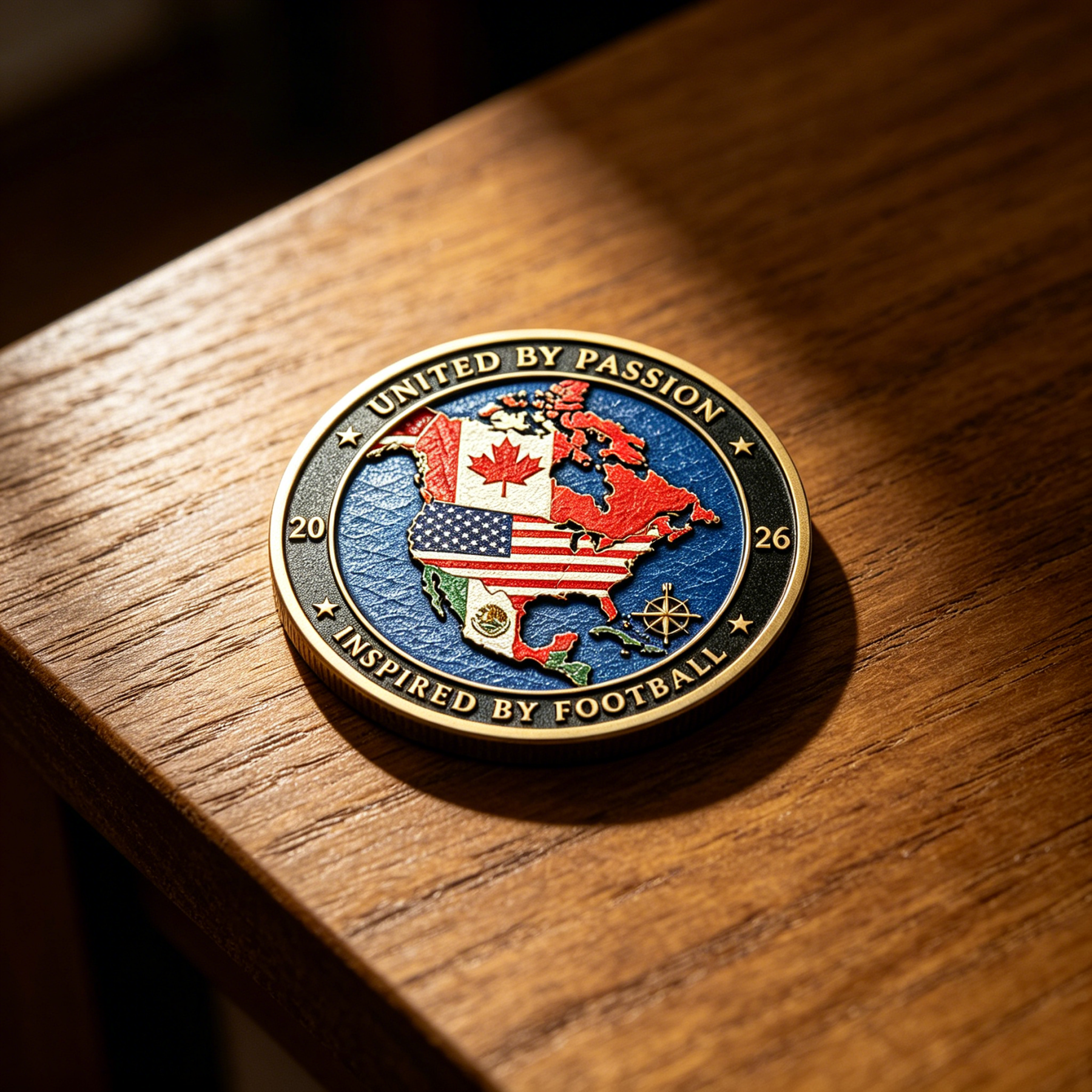 2026 WORLD CUP COMMEMORATIVE COIN