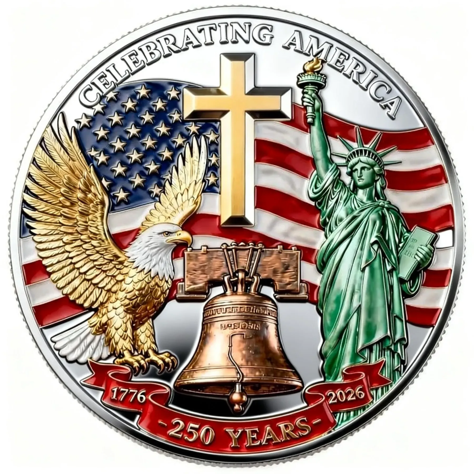 [Copy]“The Good Shepherd – Lead Me” Faith Commemorative Coin ✝️🐑