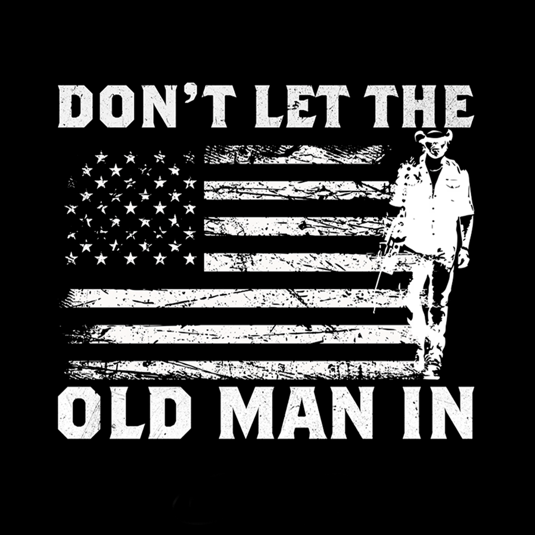 Don't Let The Old Man In--Art Sticker