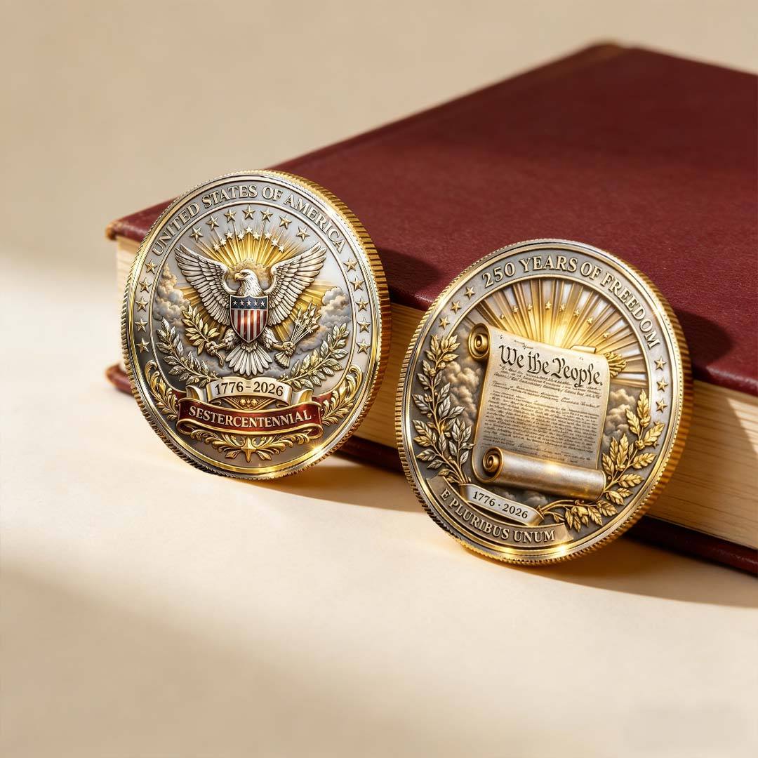 🏆Flash Sale 60% OFF - U.S We Are The People 250th Anniversary Commemorative Coin