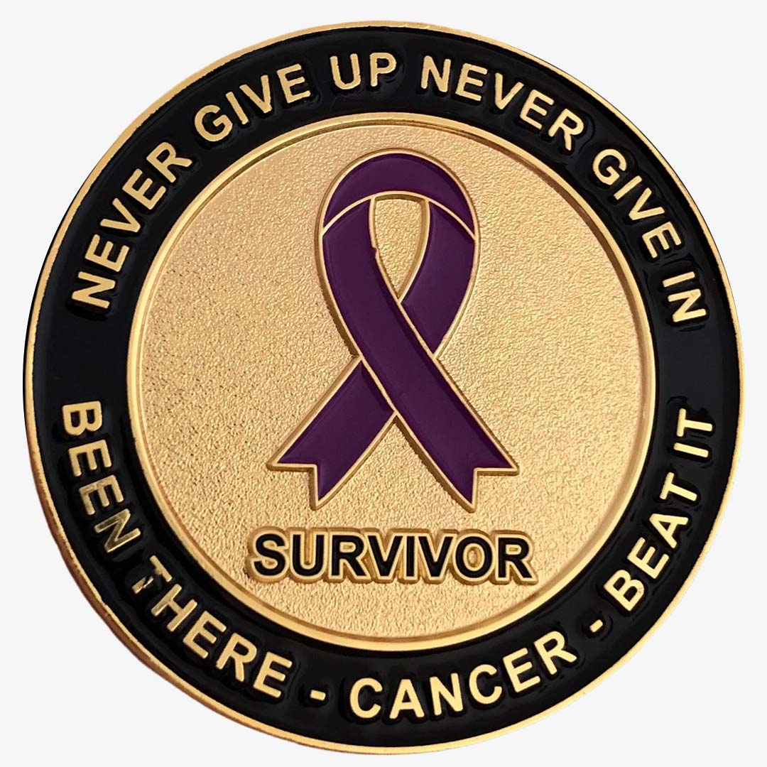 Cancer Survivor Challenge Coin