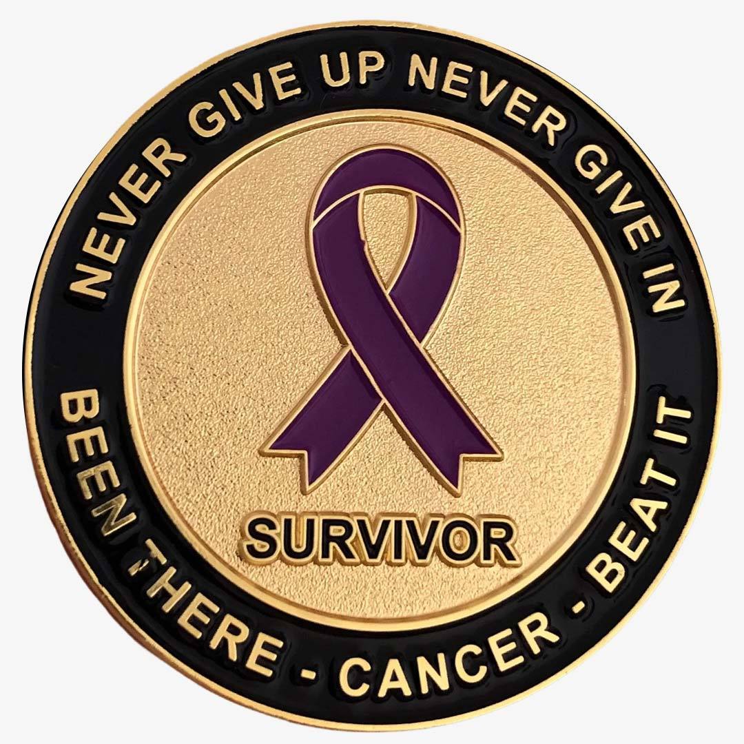 Cancer Survivor Challenge Coin