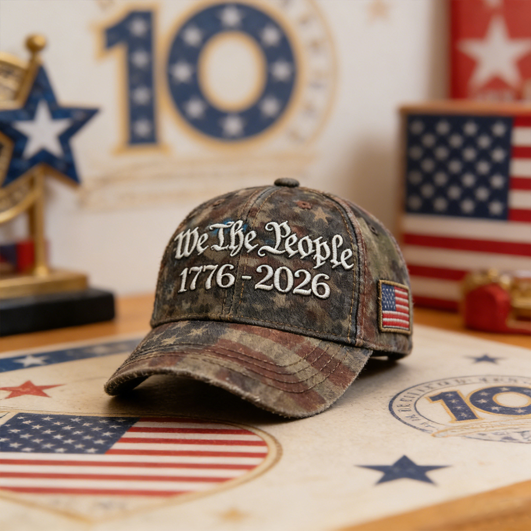 US Retro 250th Anniversary Casual Hat