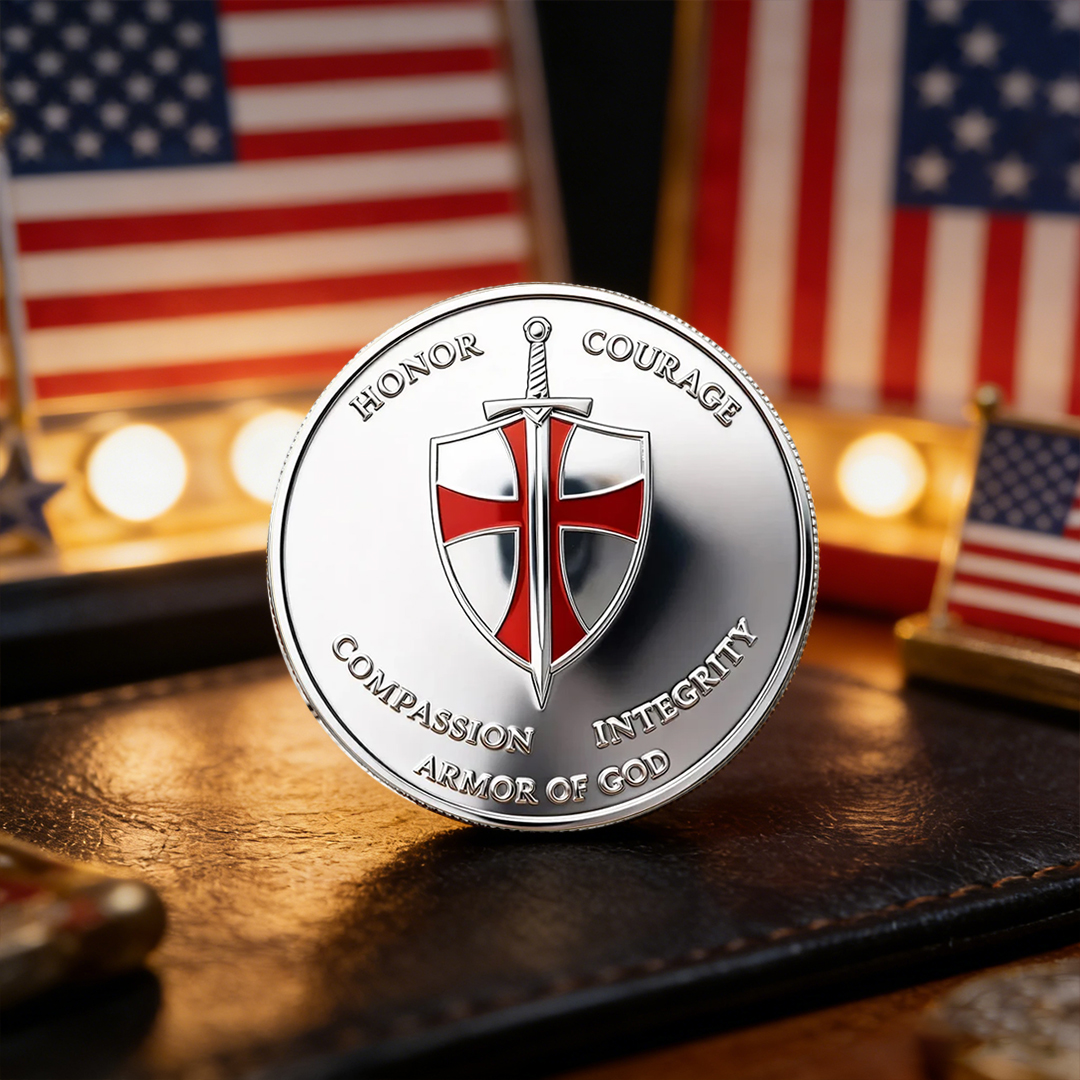 Christian Warrior Coin – Armor of God Edition