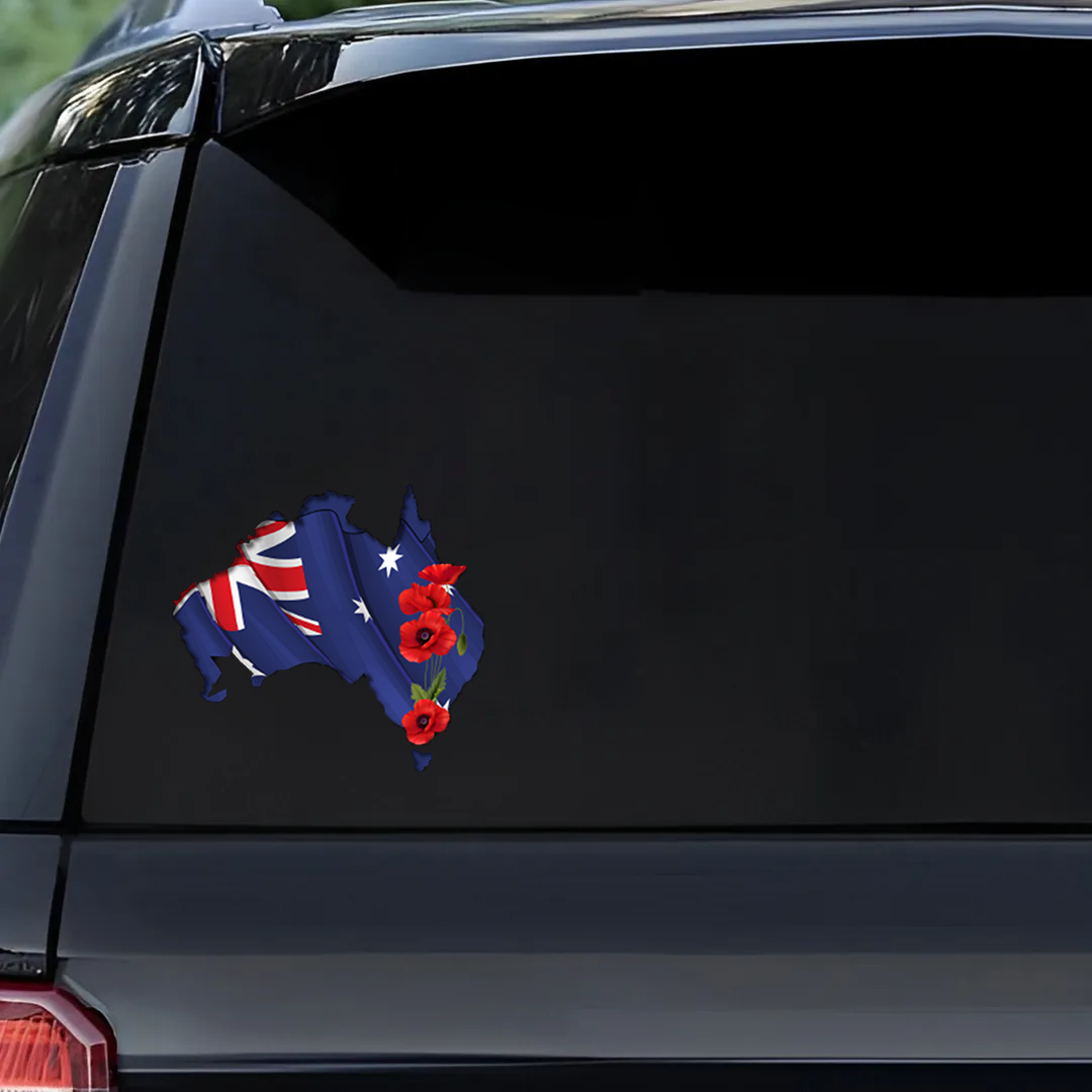 Lest We Forget  Sticker, Anzac Day Veteran Sticker