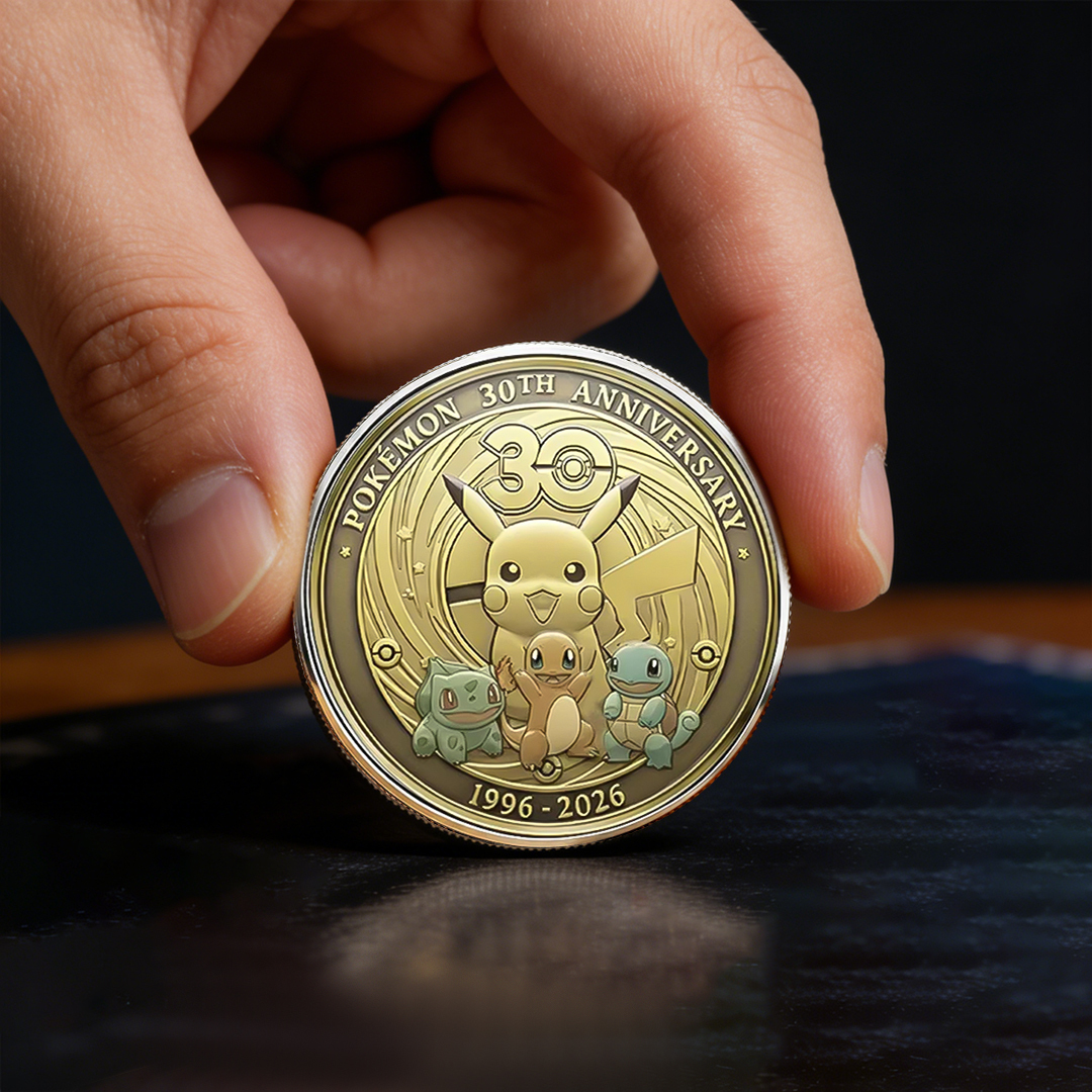 Pokémon 30th Anniversary Commemorative Coin