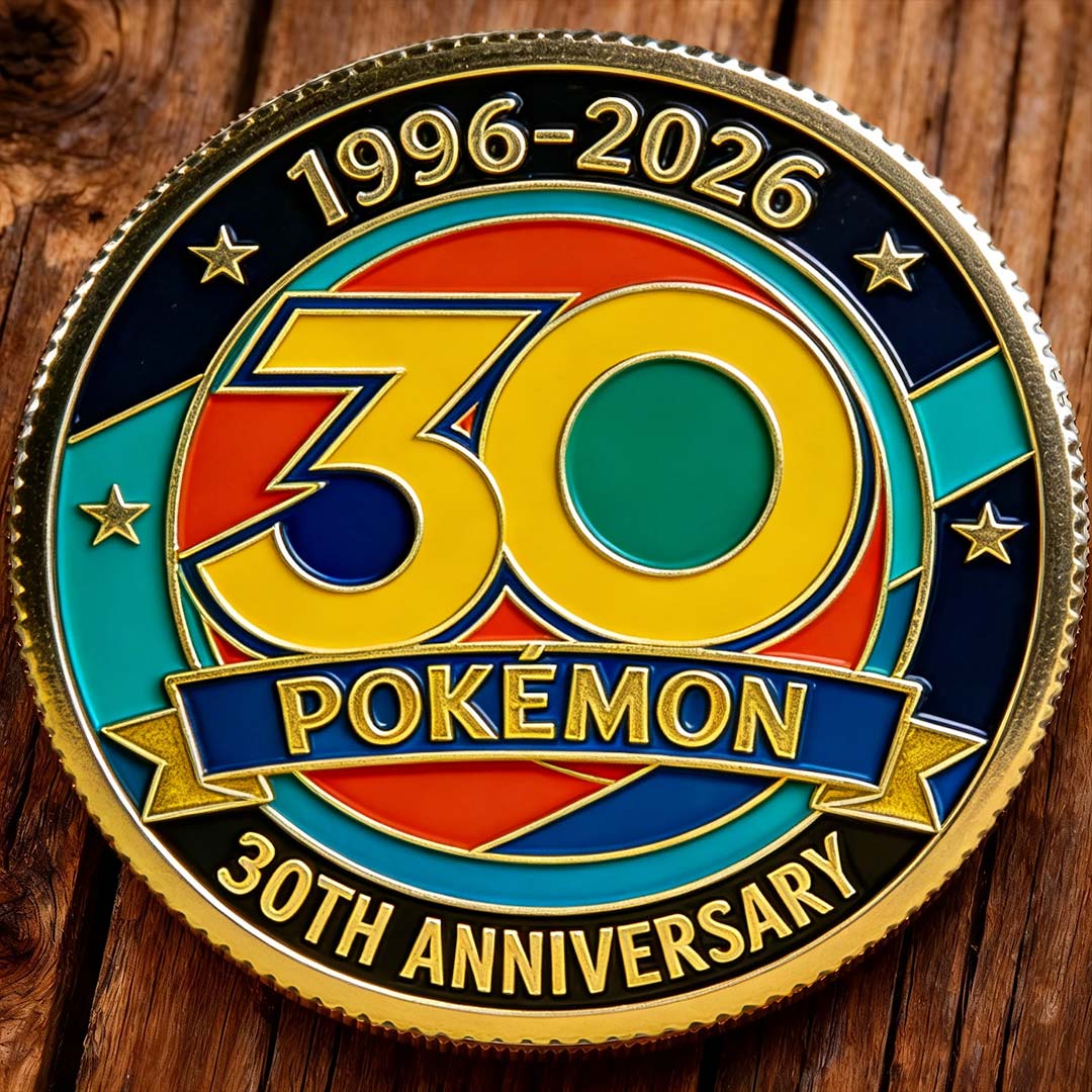 Pokemon 30Th Anniversary 1996 2026 The World Strongest Coin