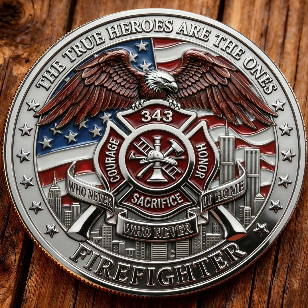 🕯️🙏9/11 Remembrance Coin – 25th Anniversary Tribute Edition 