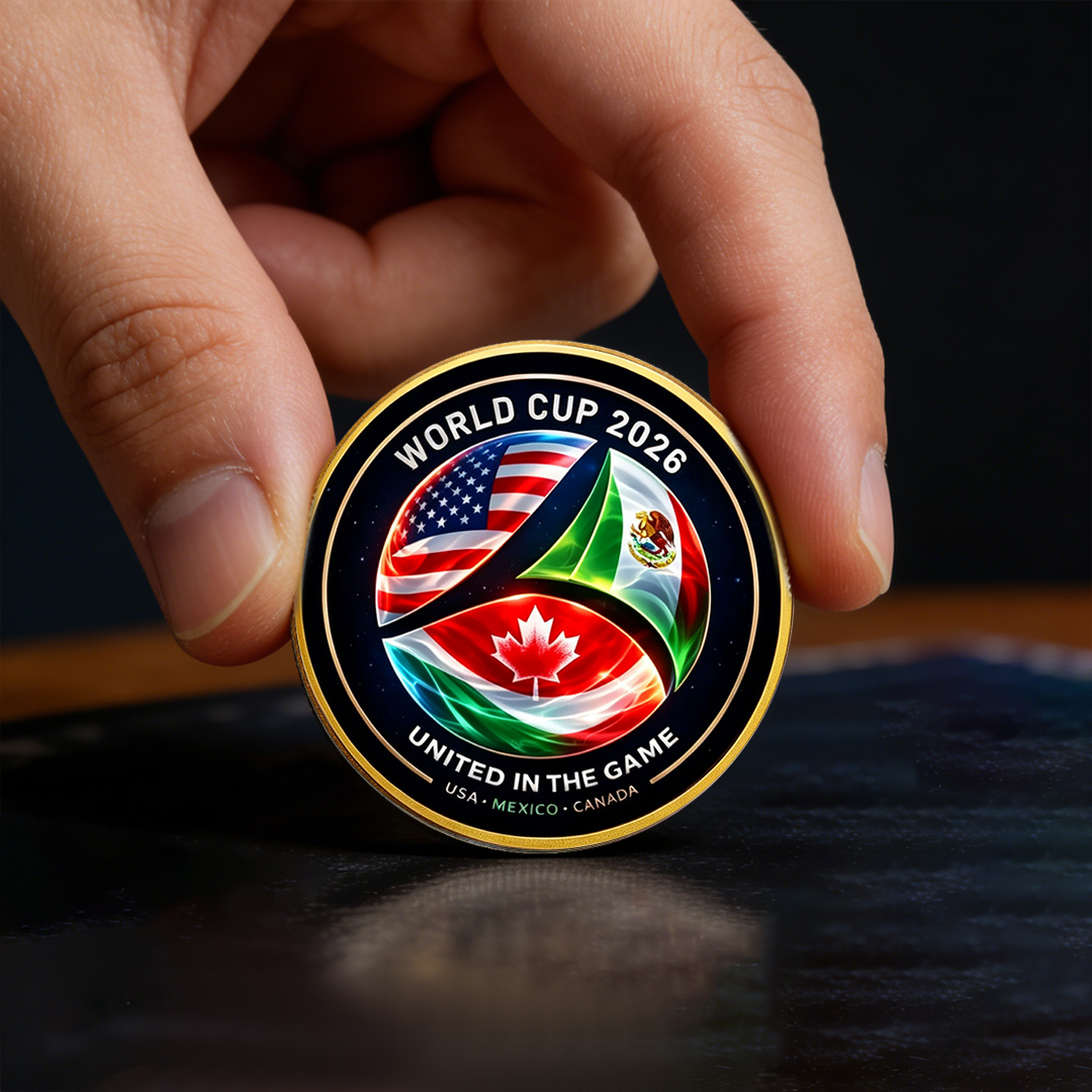 ⚽ World Cup 2026 “United In The Game” Commemorative Coin