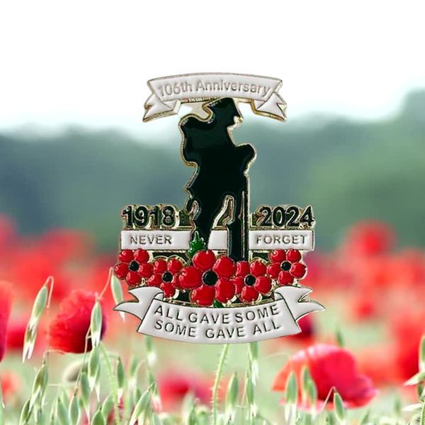 106th Anniversary 2024 British Soldier Brooch | Limited Edition