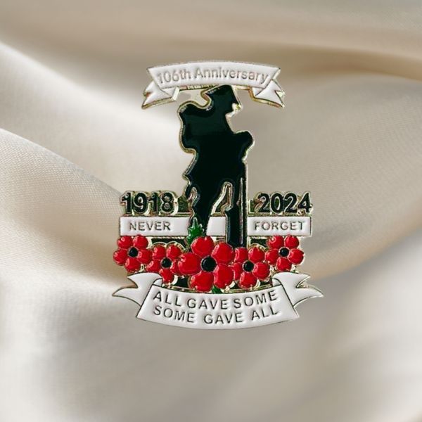 106th Anniversary 2024 British Soldier Brooch | Limited Edition