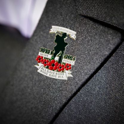 106th Anniversary 2024 British Soldier Brooch | Limited Edition