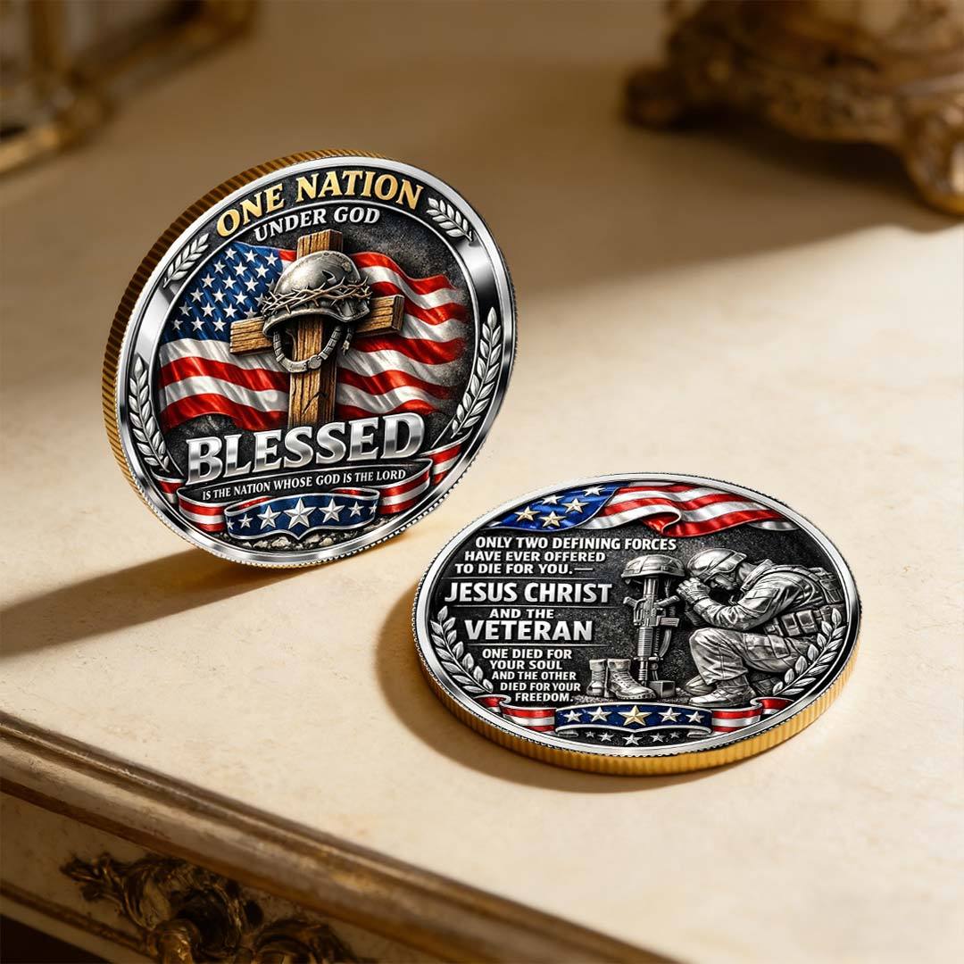 Jesus Christ & Veteran Tribute Coin