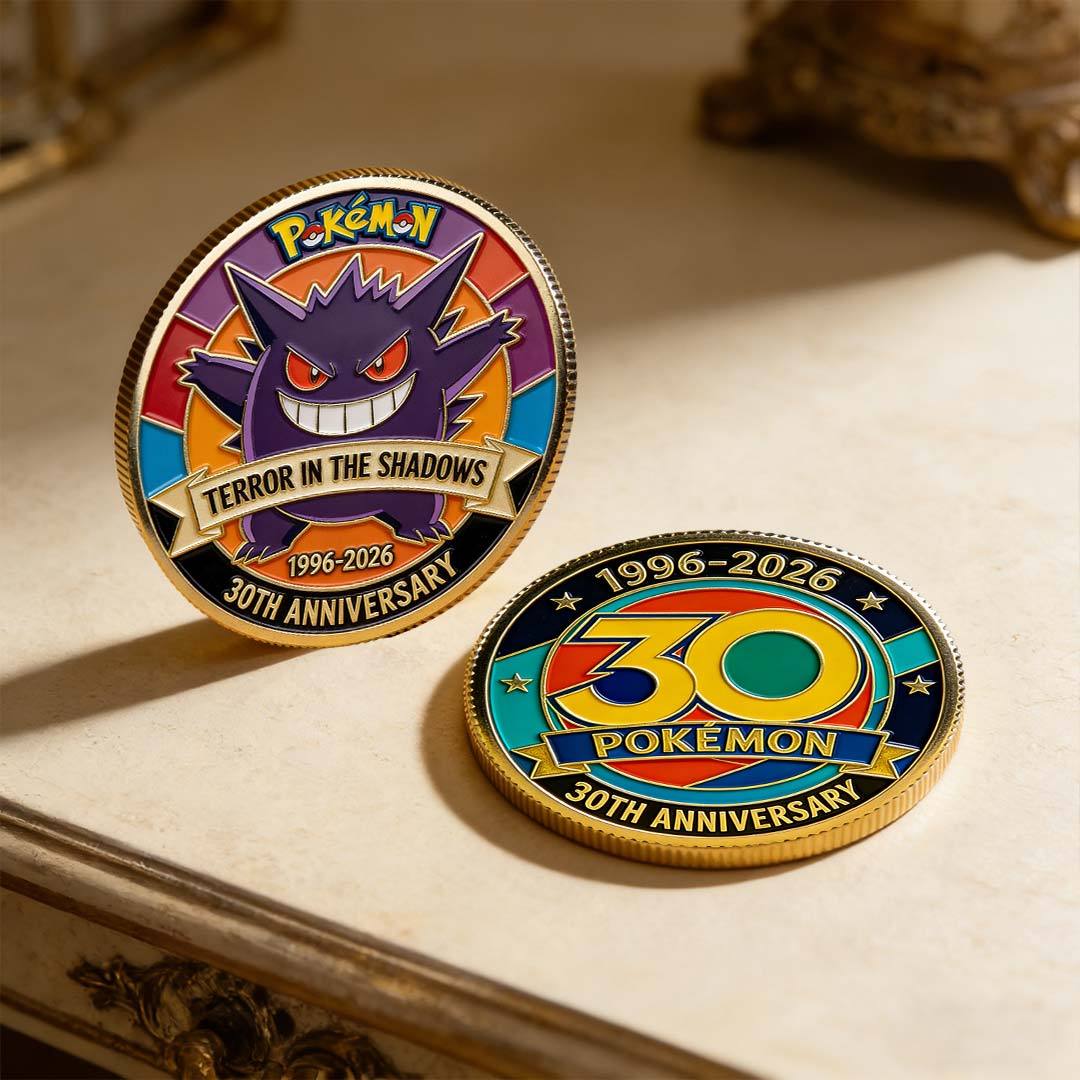 Pokemon 30th Anniversary Legacy Collection Coin Gengar