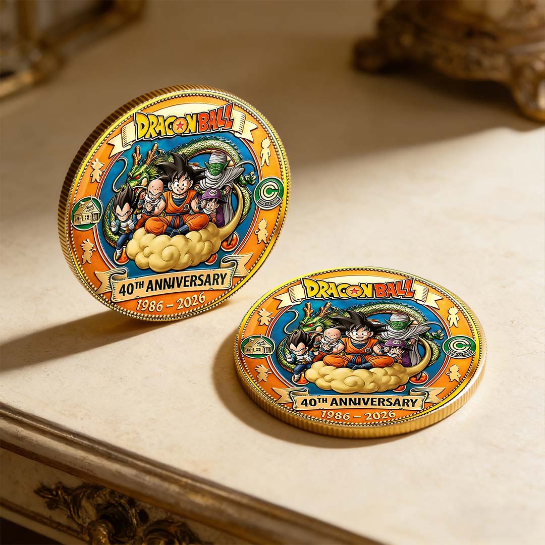 Dragon Ball 40th Anniversary Printed Commemorative Coin