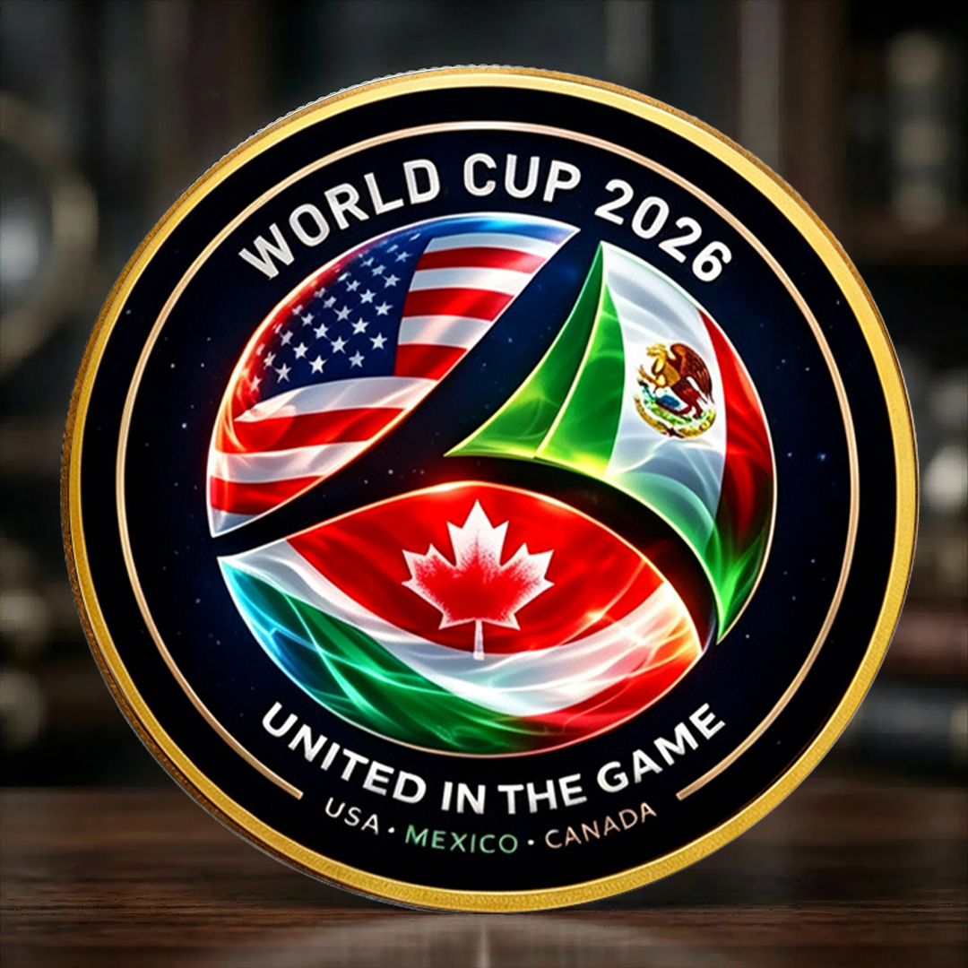 ⚽ World Cup 2026 “United In The Game” Commemorative Coin