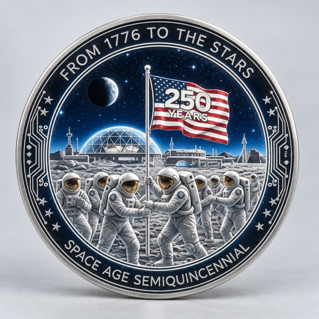 🚀 America 250 To the Stars Collectible Coin