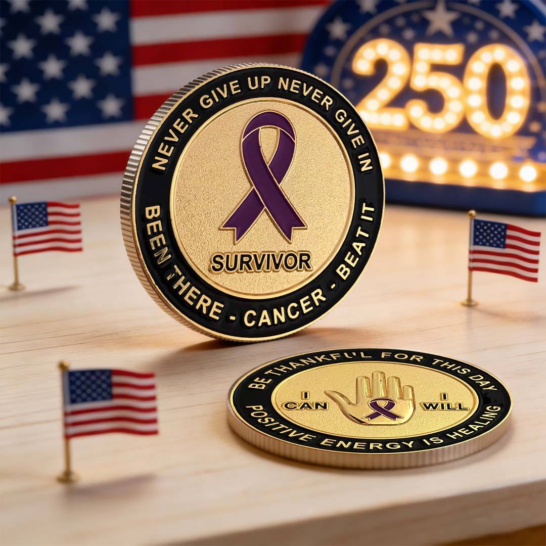 Cancer Survivor Challenge Coin