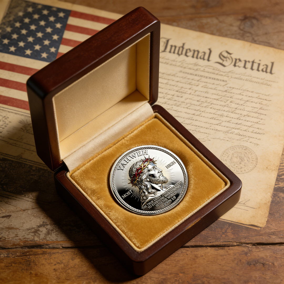 🙏“Yahweh – The Living Light” Faith Commemorative Coin