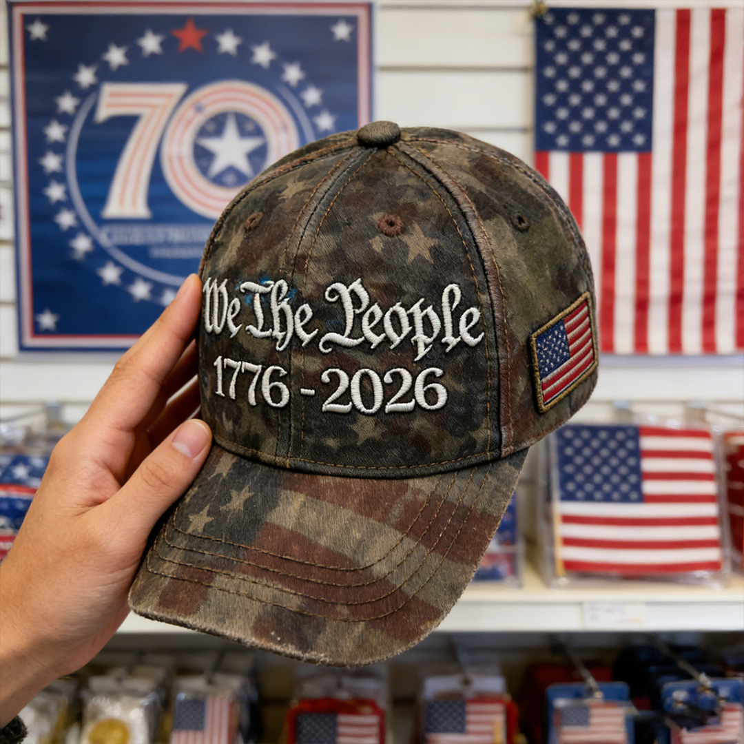 US Retro 250th Anniversary Casual Hat
