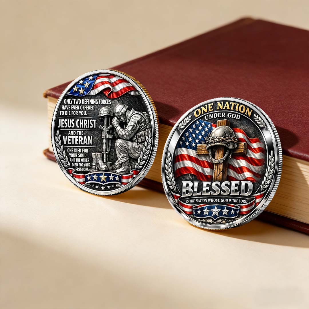 Jesus Christ & Veteran Tribute Coin