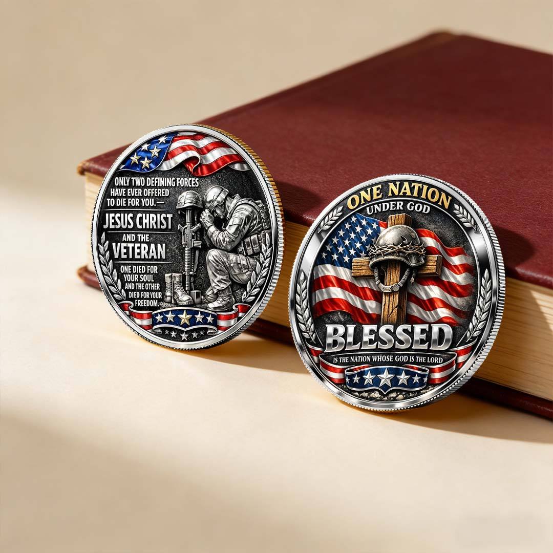 Jesus Christ & Veteran Tribute Coin