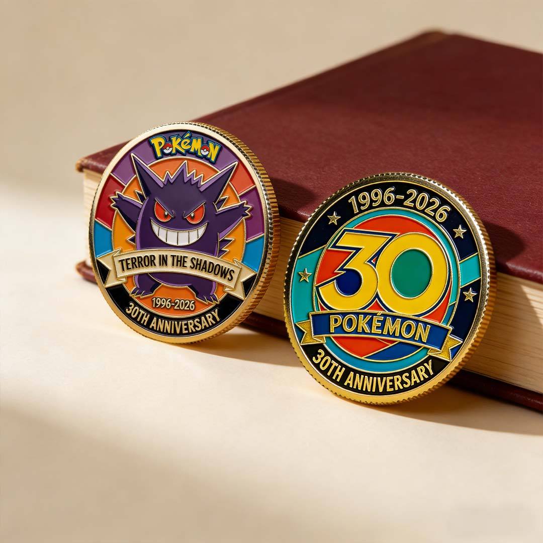 Pokemon 30th Anniversary Legacy Collection Coin Gengar