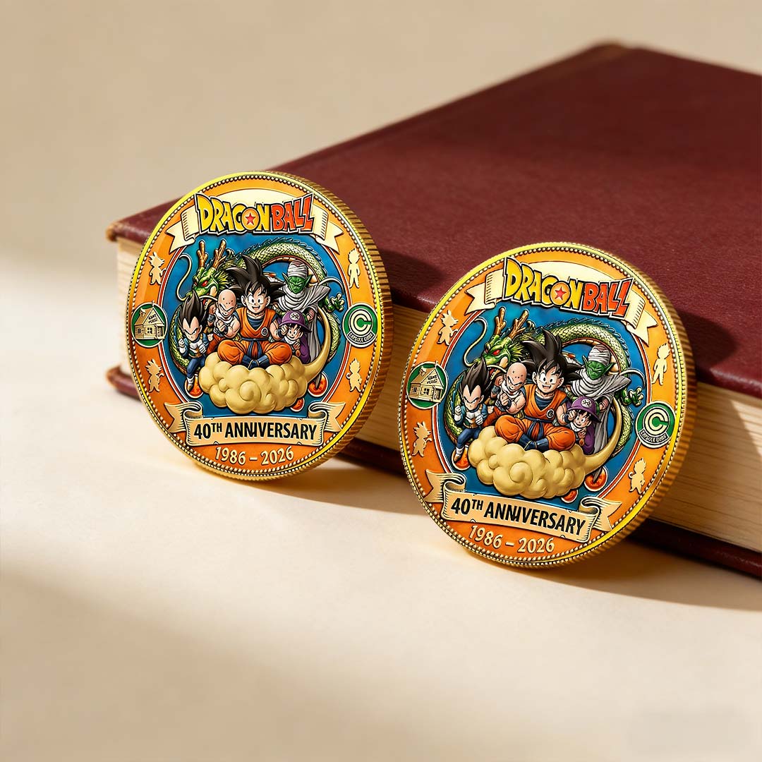 Dragon Ball 40th Anniversary Printed Commemorative Coin