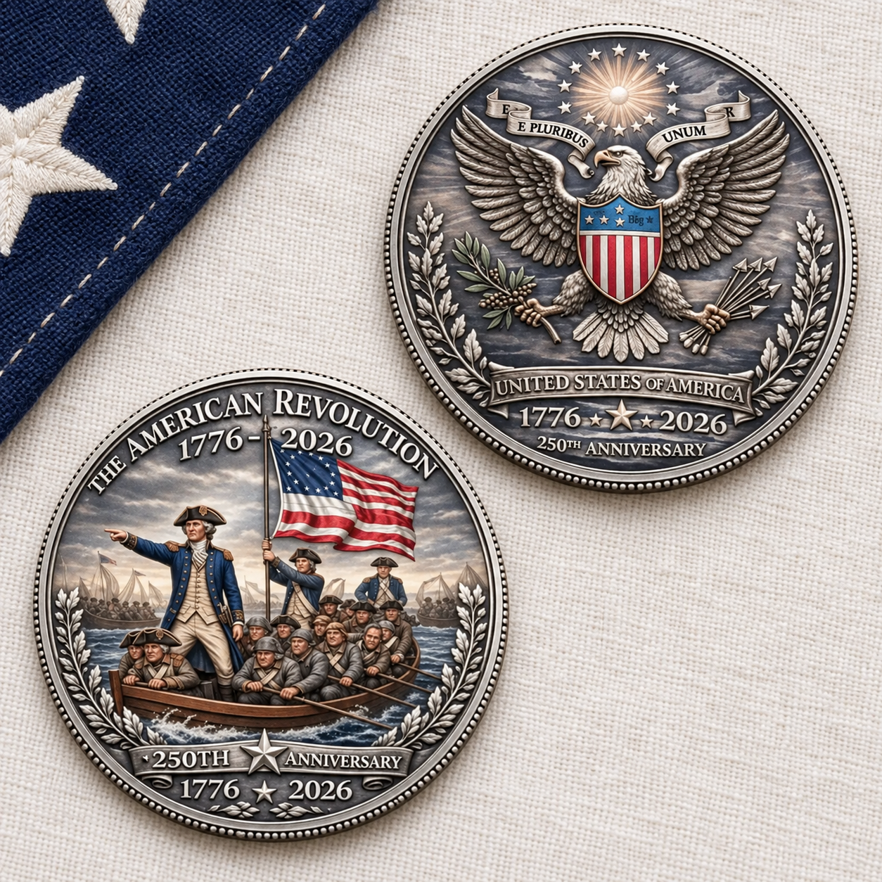 🦅Spirit of 1776 250th Anniversary Collectible Coin