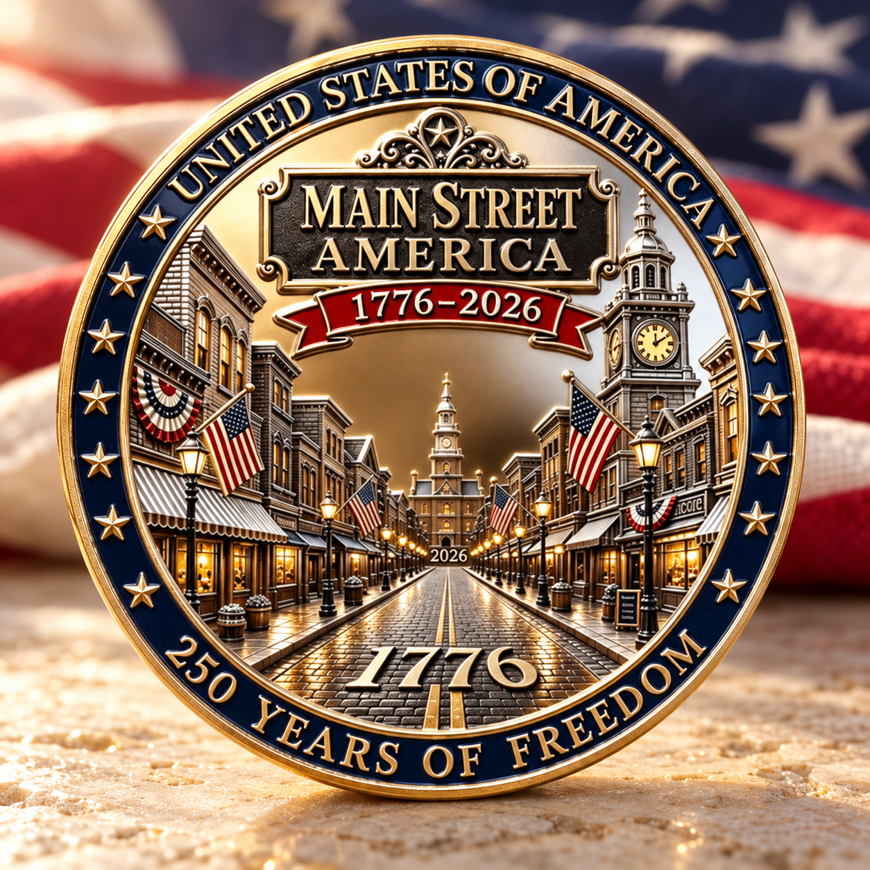 🪙 Main Street America 250th Anniversary Keepsake