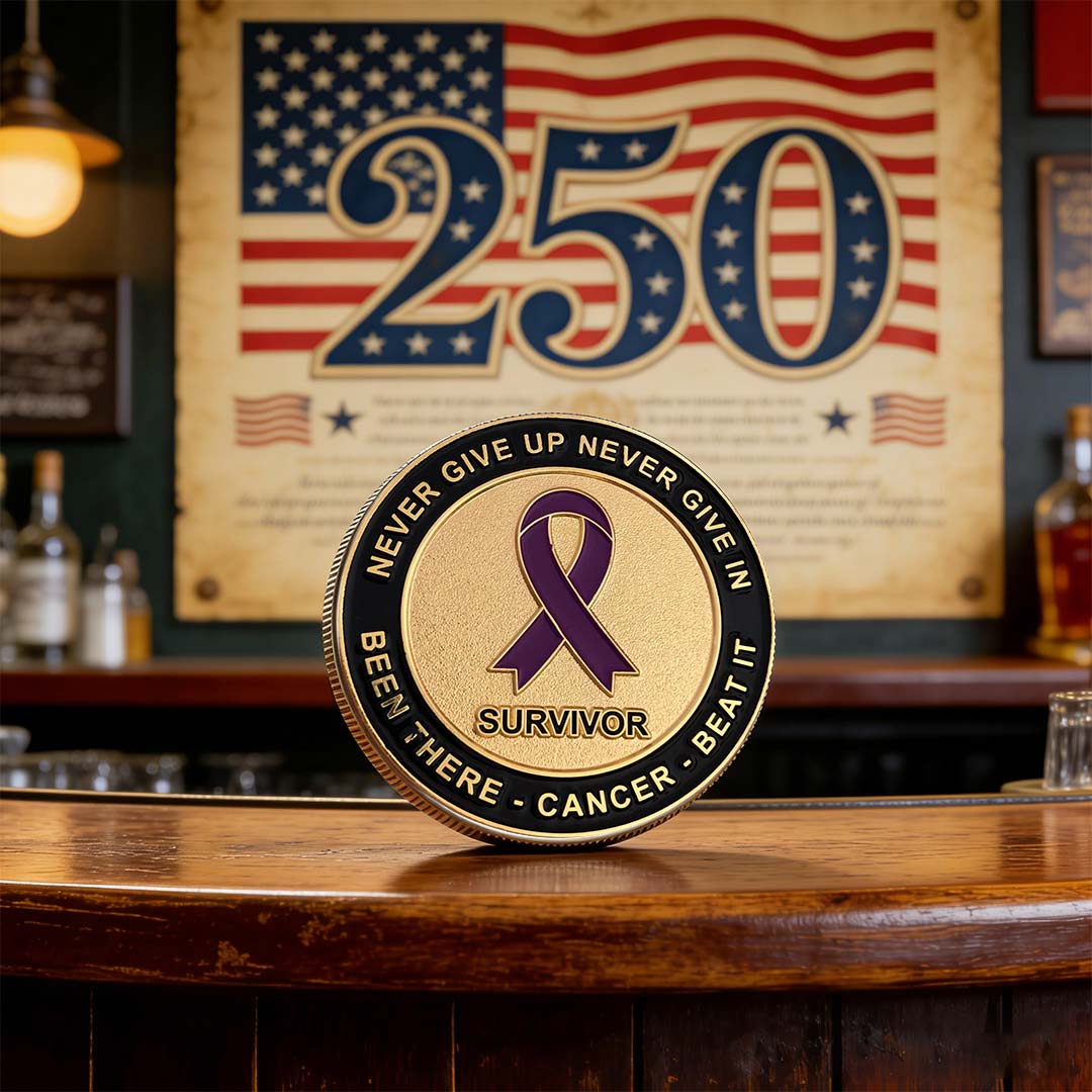 Cancer Survivor Challenge Coin