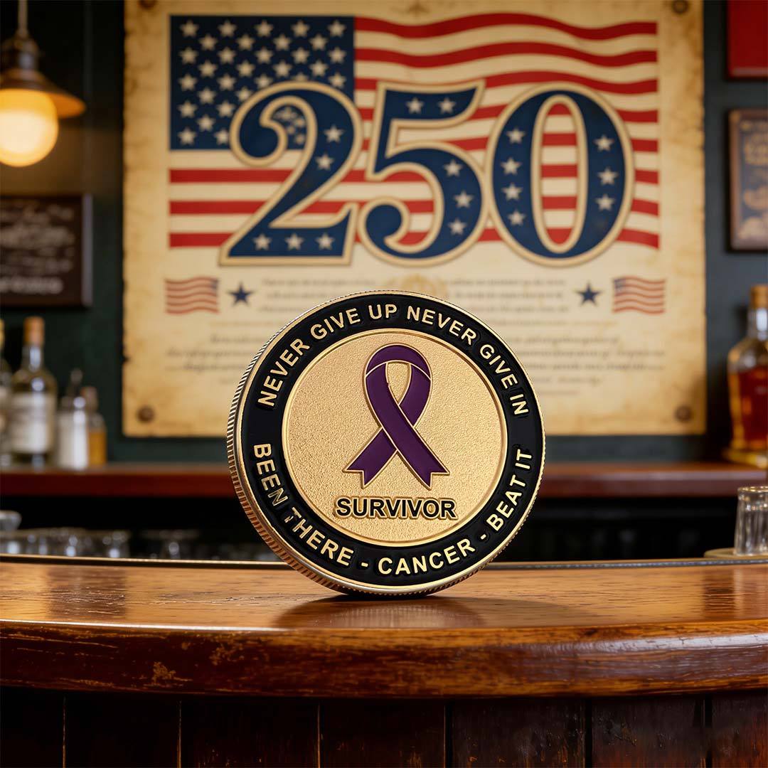 Cancer Survivor Challenge Coin