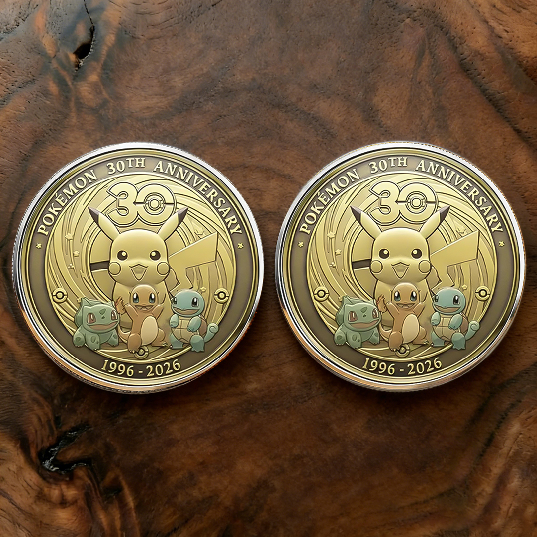 Pokémon 30th Anniversary Commemorative Coin