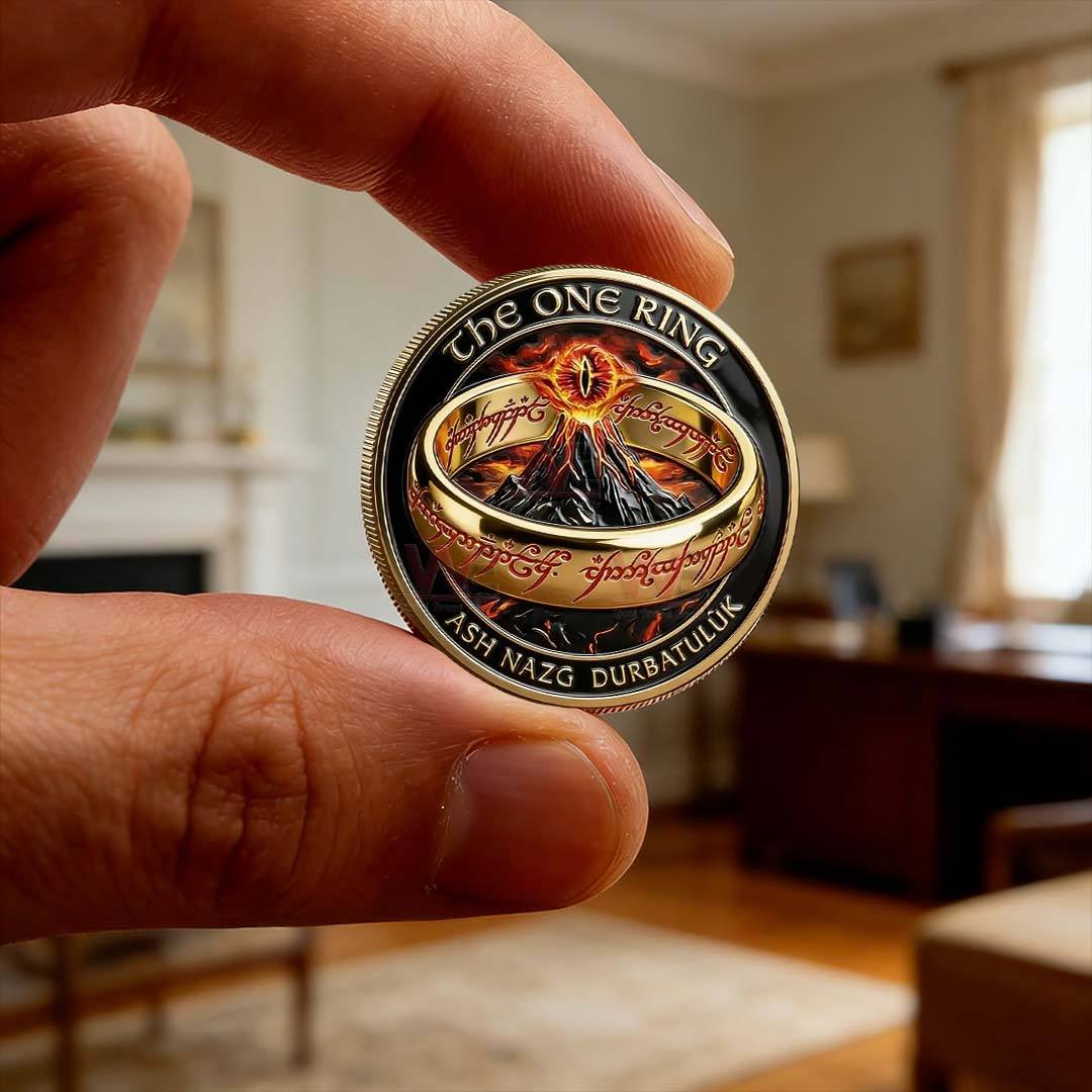 The Lord of the Rings One Journey, One Ring 25th Anniversary Commemorative Coin