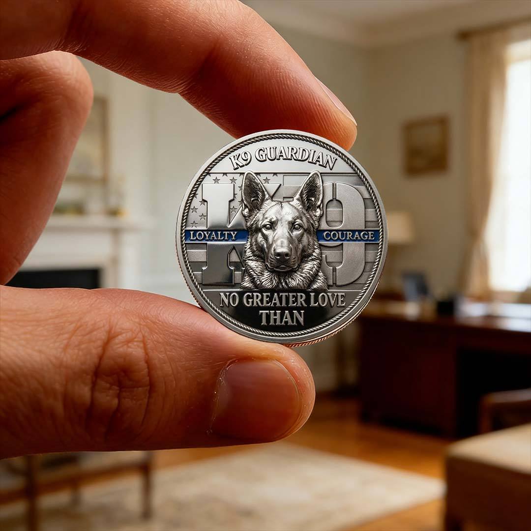 ⚡️Last Day 49% OFF - K9 Guardian Loyalty Commemorative Coin 🐾