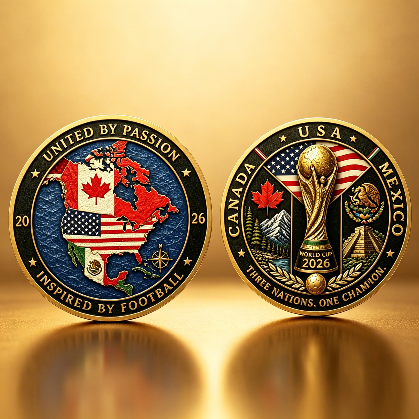 2026 WORLD CUP COMMEMORATIVE COIN