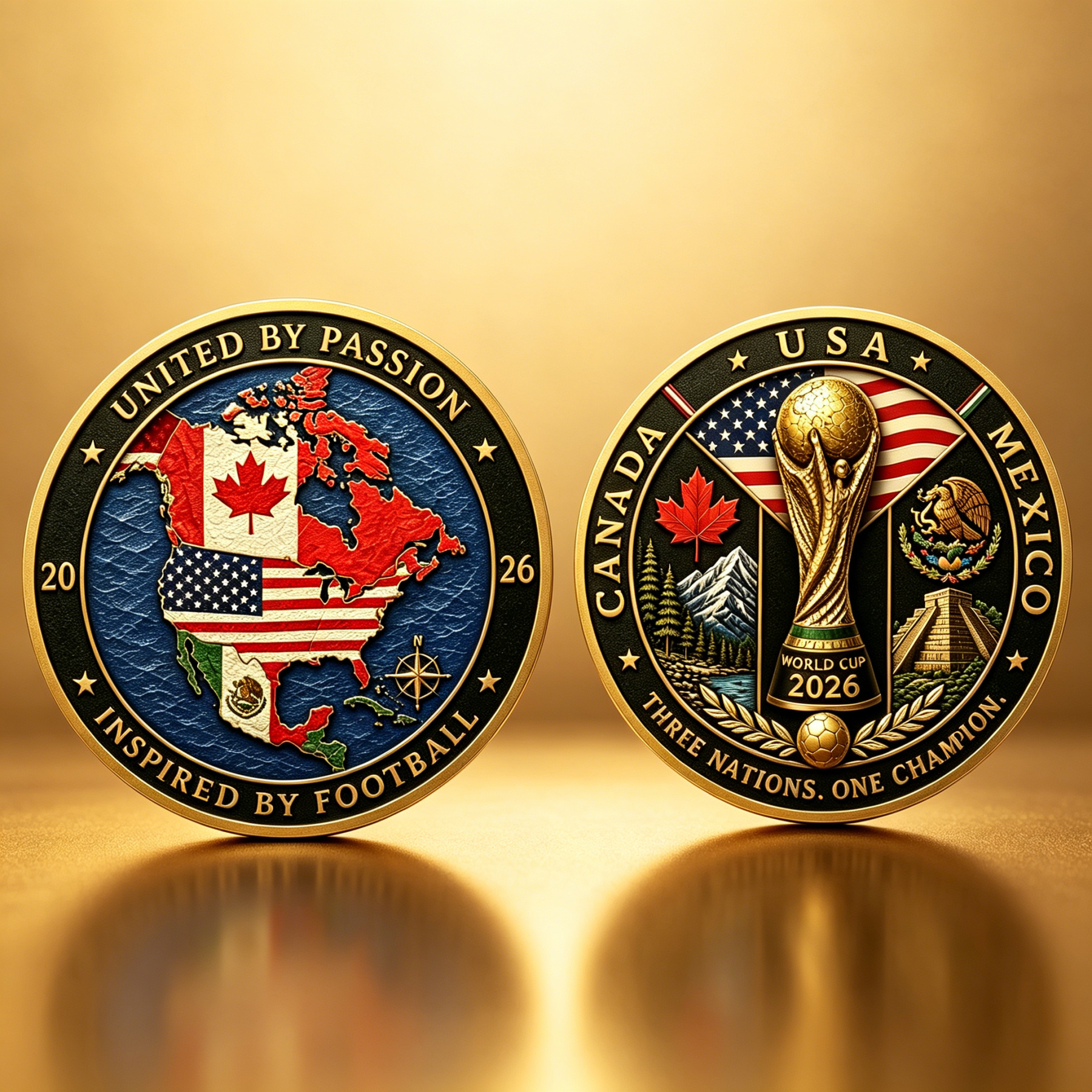 2026 WORLD CUP COMMEMORATIVE COIN