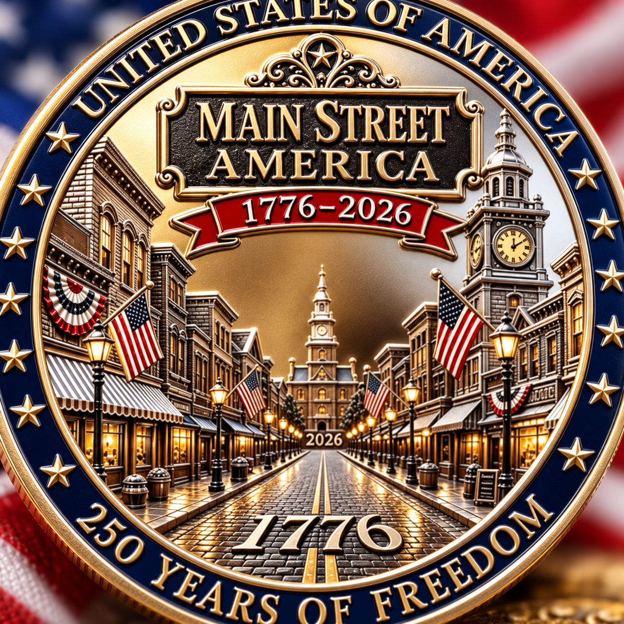 🪙 Main Street America 250th Anniversary Keepsake