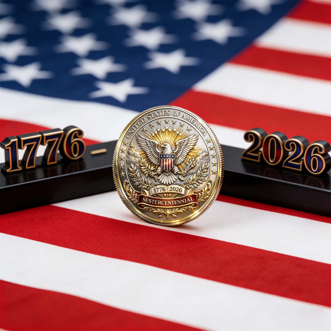 🏆Flash Sale 60% OFF - U.S We Are The People 250th Anniversary Commemorative Coin