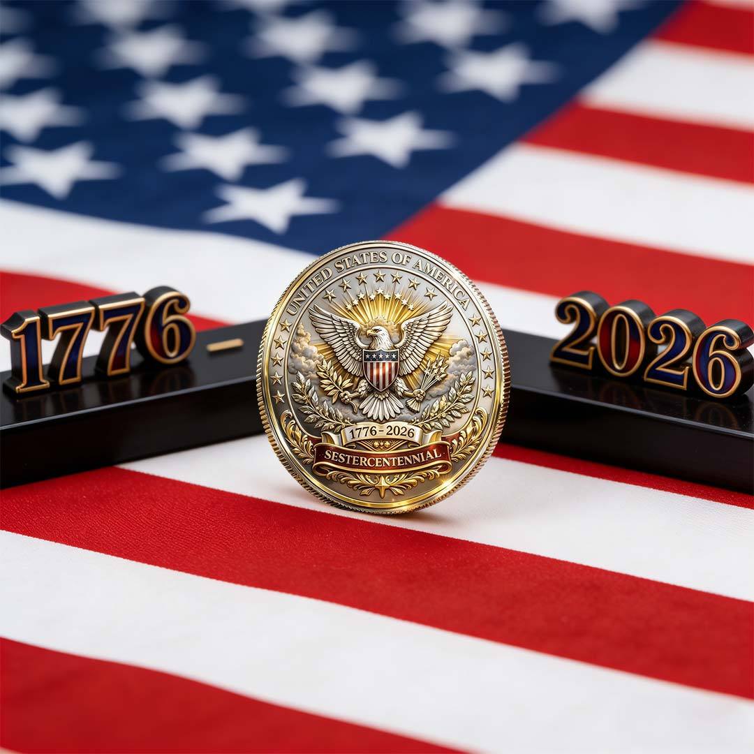 🏆Flash Sale 60% OFF - U.S We Are The People 250th Anniversary Commemorative Coin