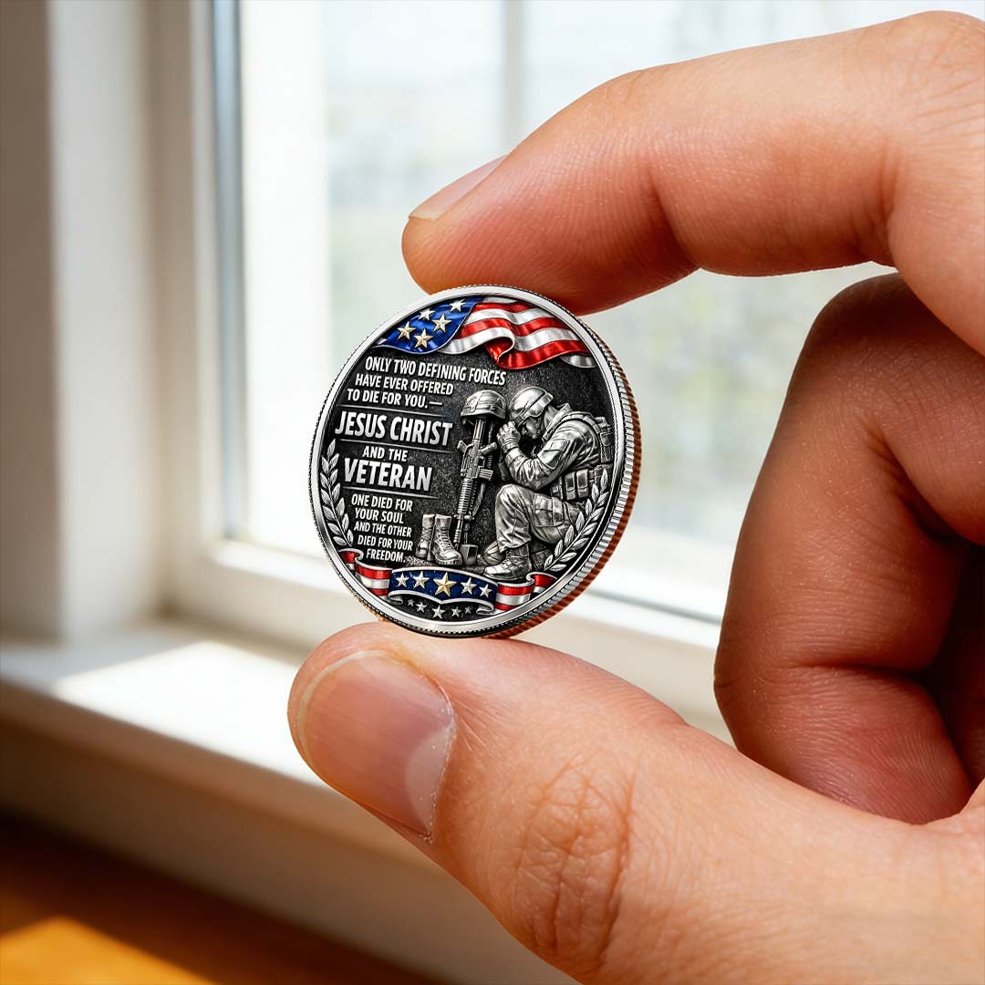 Jesus Christ & Veteran Tribute Coin